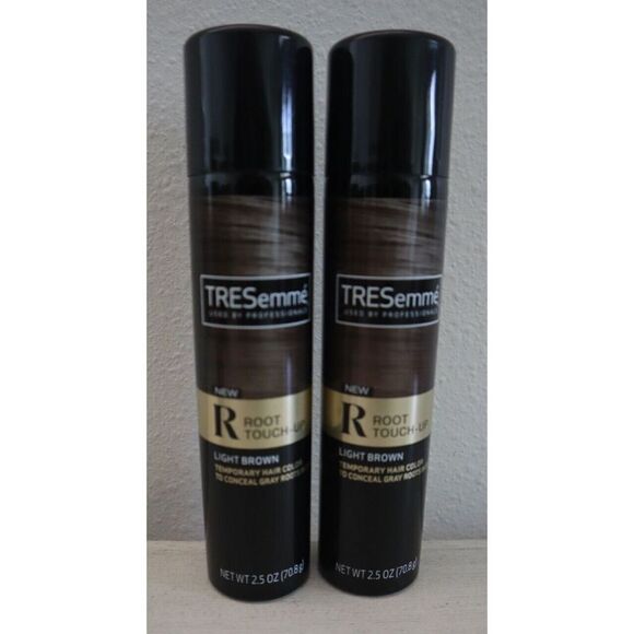 TRESemmé Root Touch Up Temporary Hair Color, Light Brown 2.5oz - Lot of 2 - Picture 1 of 2